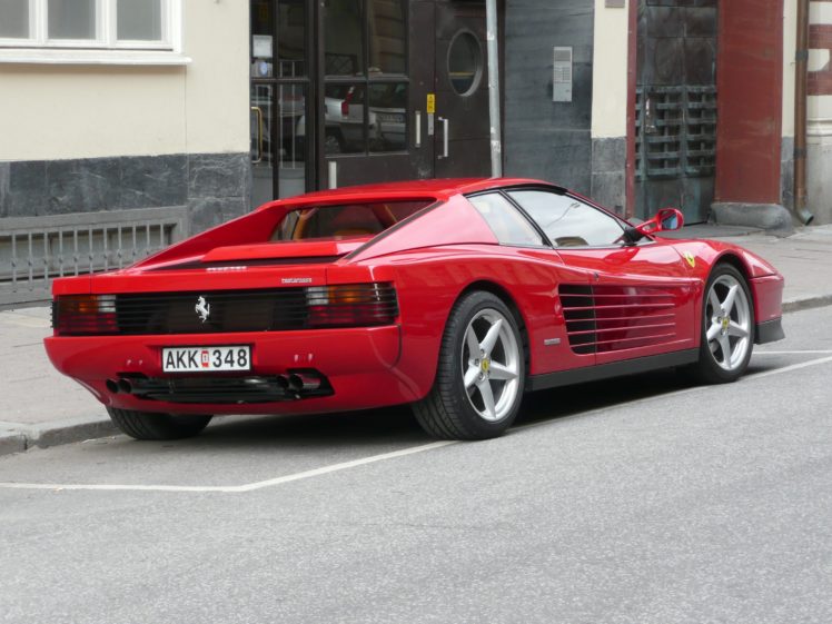 ferrari, Testarossa, 512, Tr, F512, M, Supercars, Cars, Italia, Red, Rouge HD Wallpaper Desktop Background