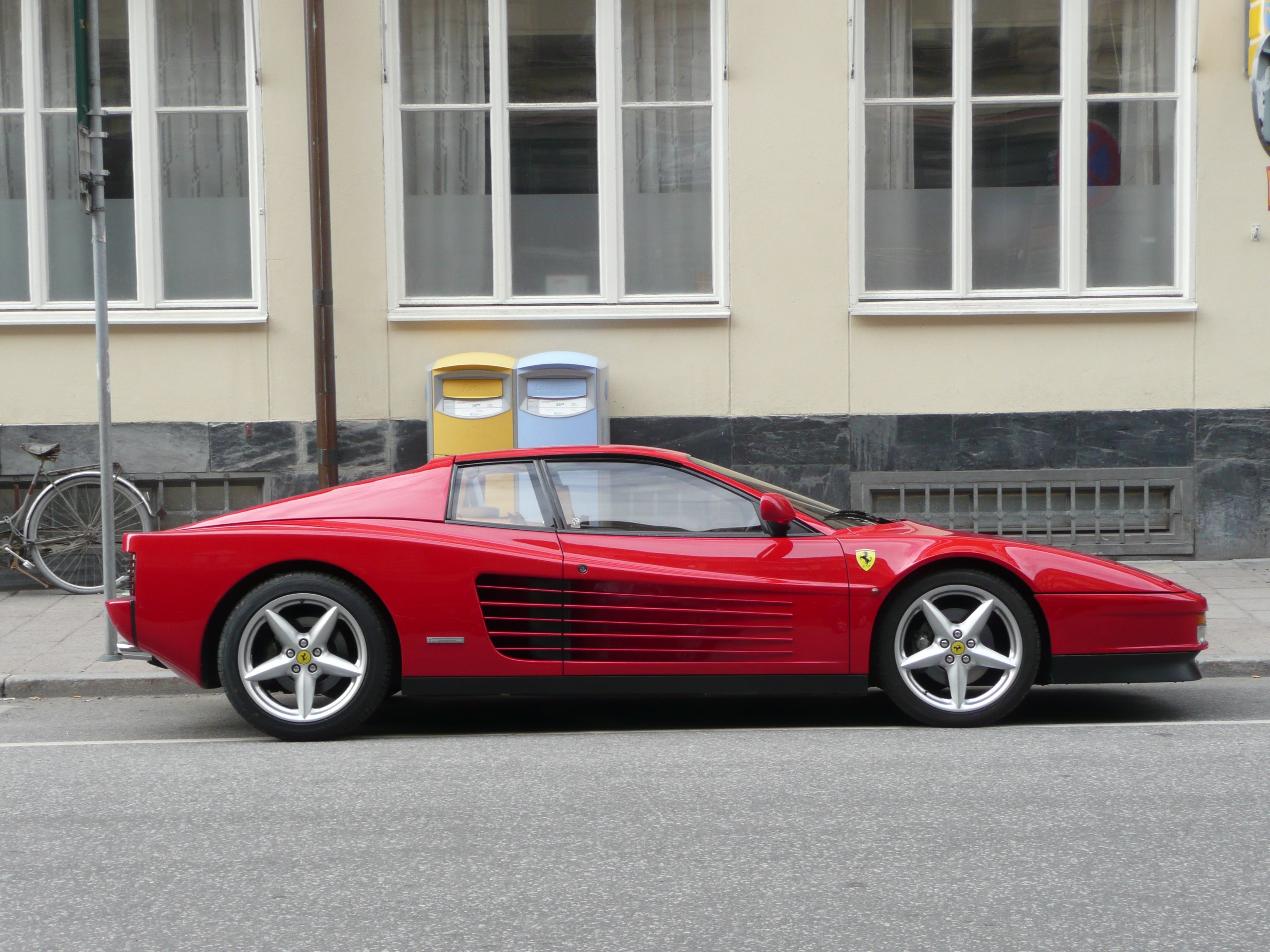 ferrari, Testarossa, 512, Tr, F512, M, Supercars, Cars, Italia, Red, Rouge Wallpaper