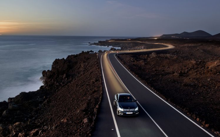 roads, Coupe, Mercedes benz HD Wallpaper Desktop Background
