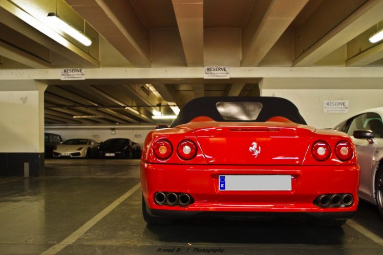 ferrari, 550, Barchetta, Convertible, Cars, Italia, Red, Rouge, Rosso HD Wallpaper Desktop Background