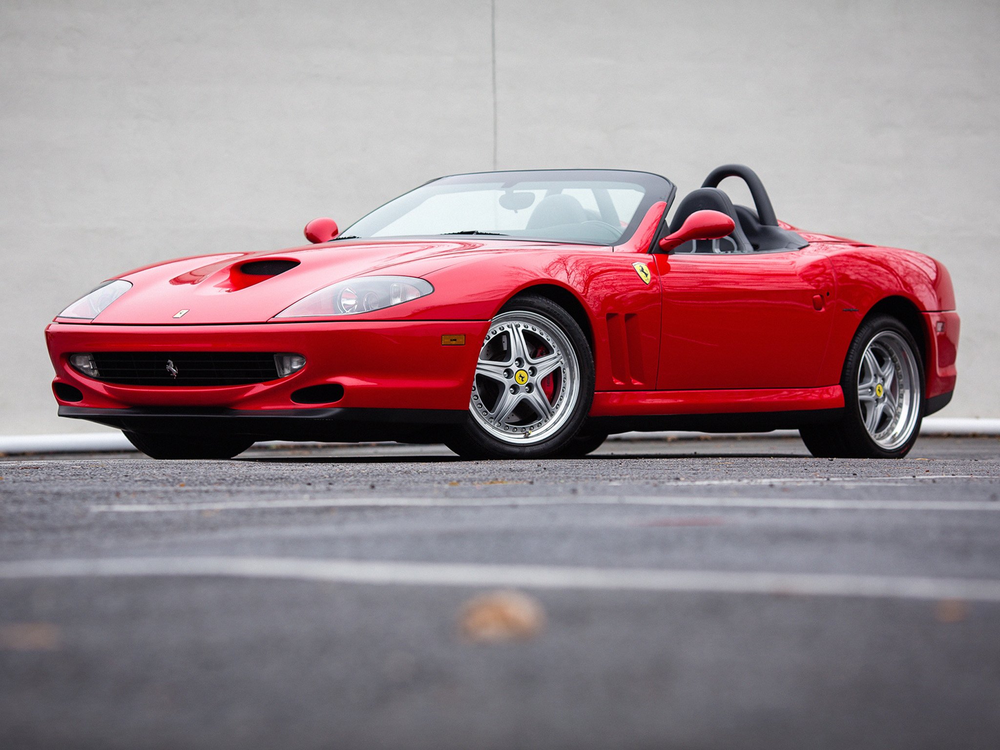ferrari, 550, Barchetta, Convertible, Cars, Italia, Red, Rouge, Rosso Wallpaper