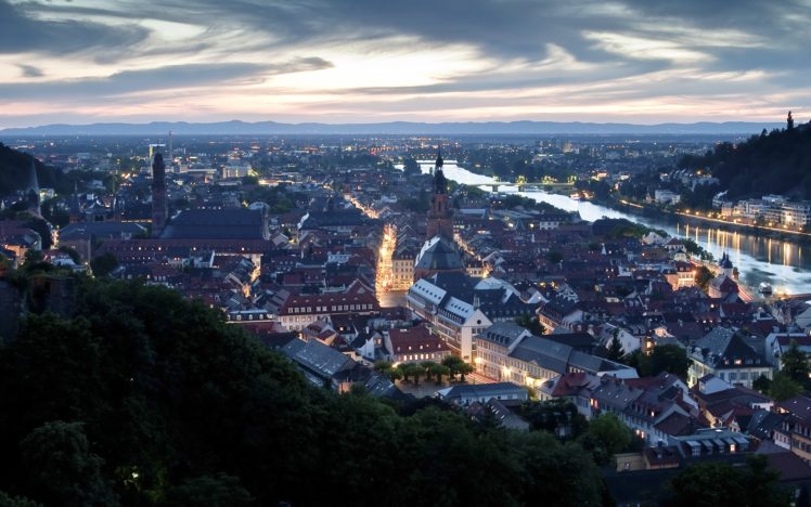 cityscapes, Germany, Heidelberg HD Wallpaper Desktop Background