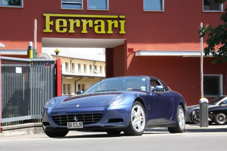 ferrari, 612, Scaglietti, 2 2, Cars, Supercars, Blue, Bleu, Blu HD Wallpaper Desktop Background
