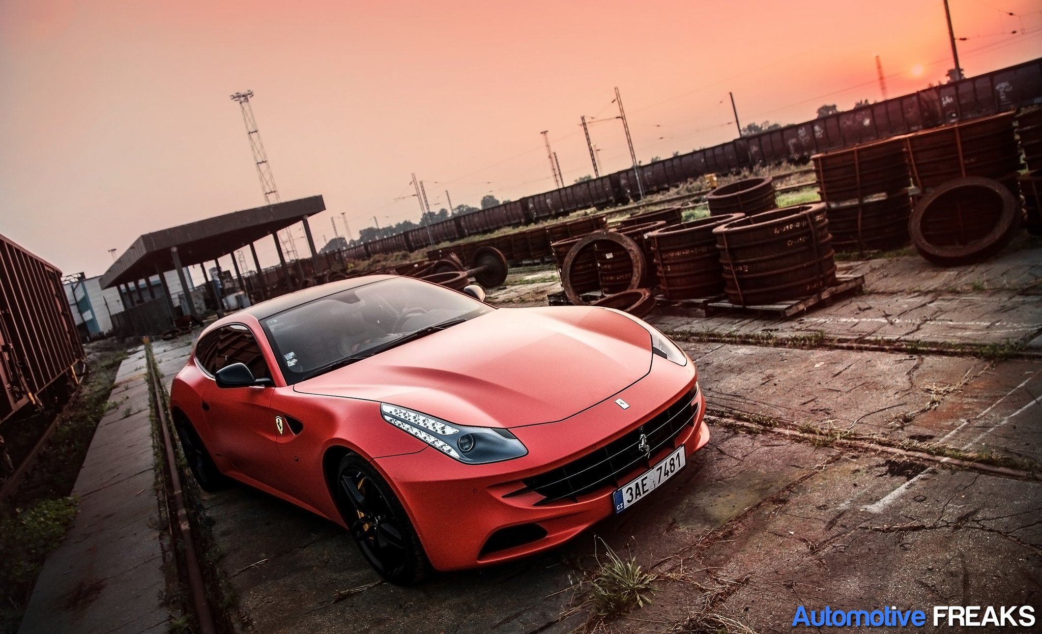 ferrari, Ferrari, Ff, Ff, 2 2, Coupe, Supercars, Cars, Italia, Orange Wallpaper