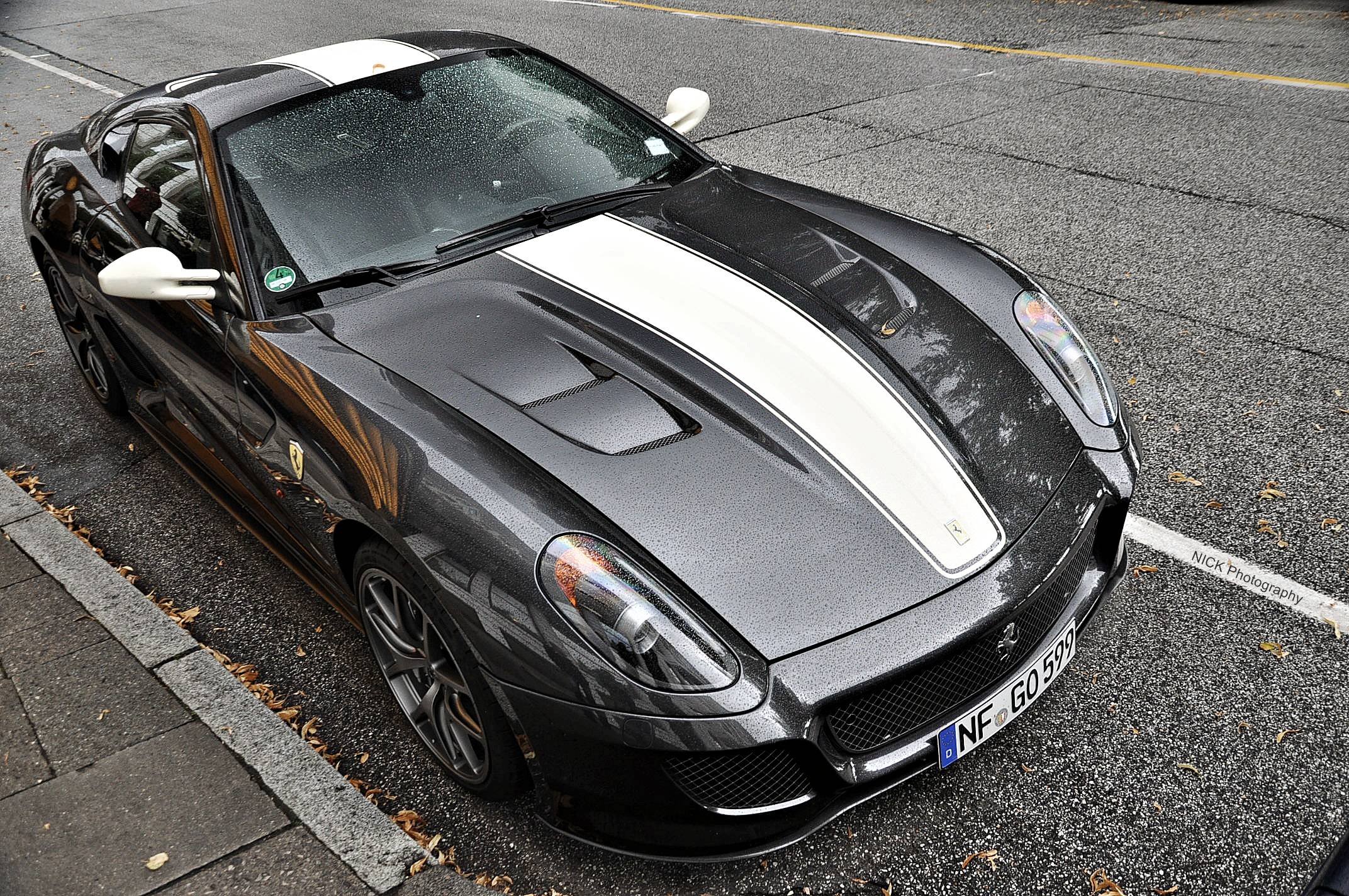 599, Ferrari, Gto, Cars, Supercars, Coupe, Noir, Black Wallpaper