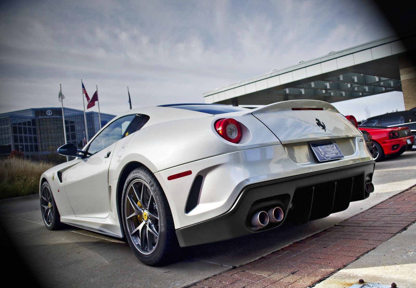 599, Ferrari, Gto, Cars, Supercars, Coupe, Gris, Grey Wallpaper