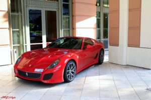 599, Ferrari, Gto, Cars, Supercars, Coupe, Red, Rouge, Rosso