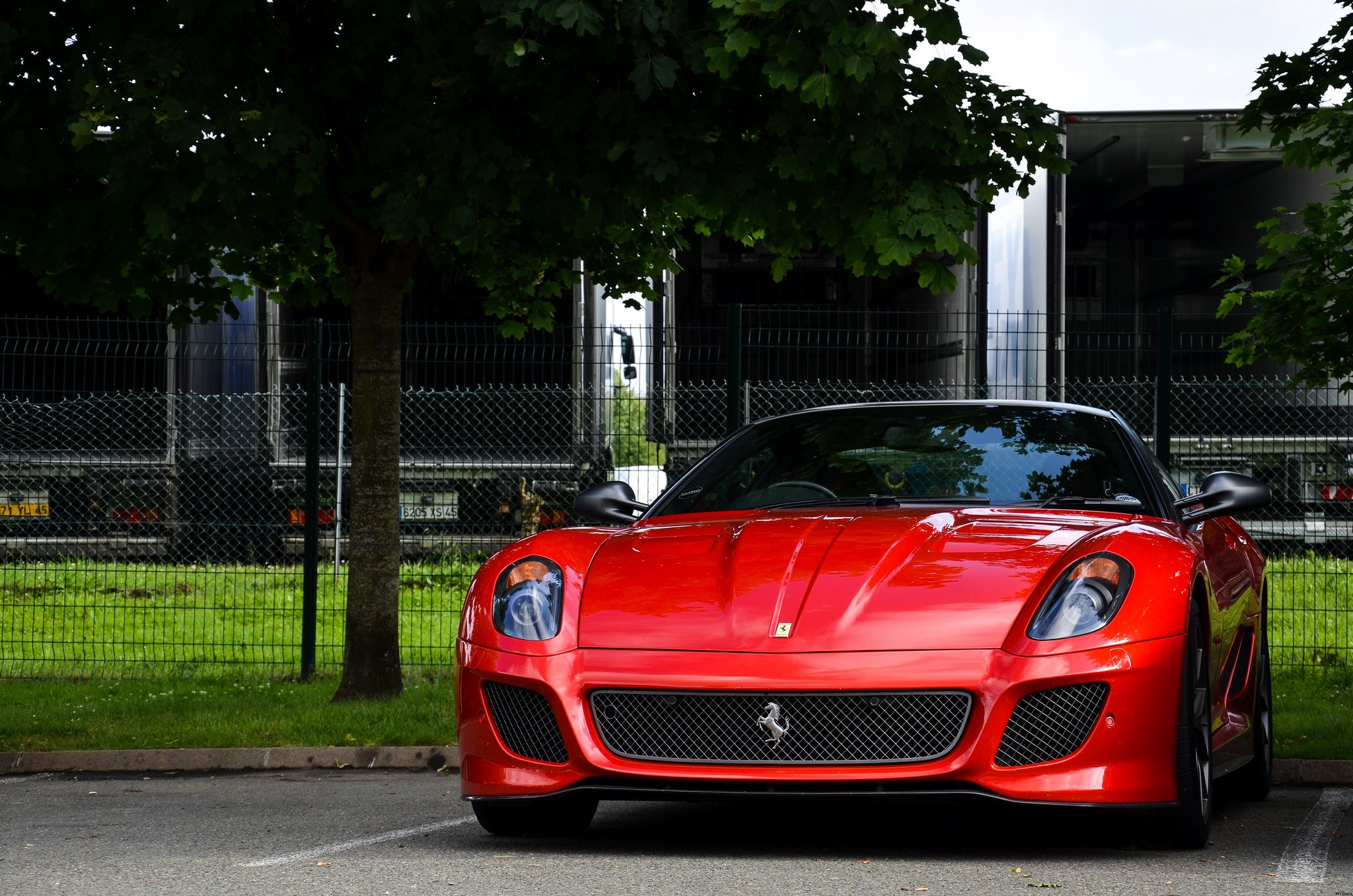 599, Ferrari, Gto, Cars, Supercars, Coupe, Red, Rouge, Rosso Wallpaper