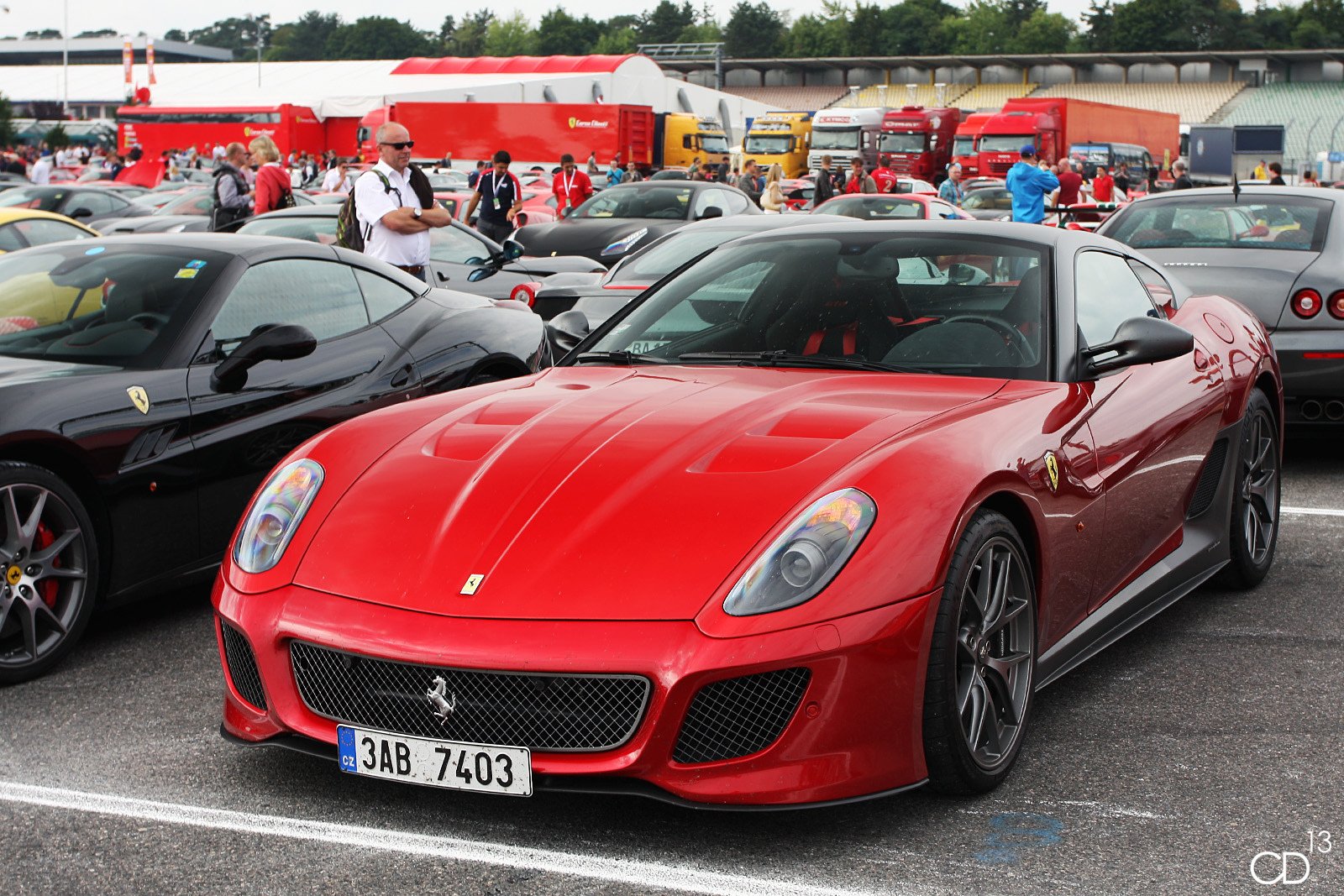 599, Ferrari, Gto, Cars, Supercars, Coupe, Red, Rouge, Rosso Wallpaper