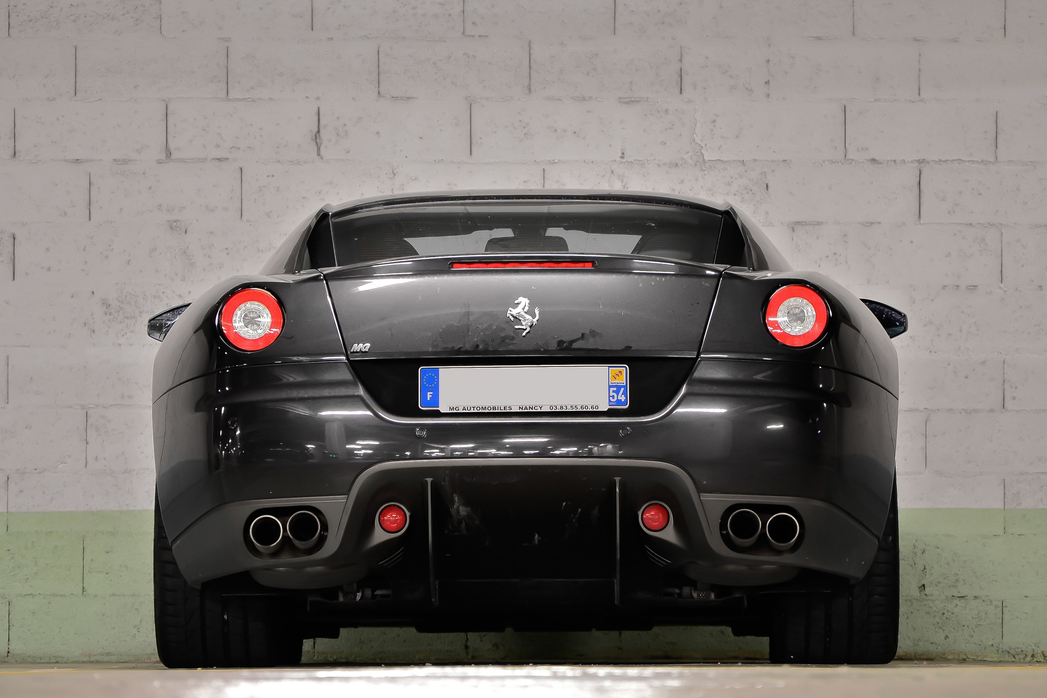 ferrari, 599, Gtb, Fiorano, Coupe, Cars, Supercars, Italia, Gris, Grey Wallpaper