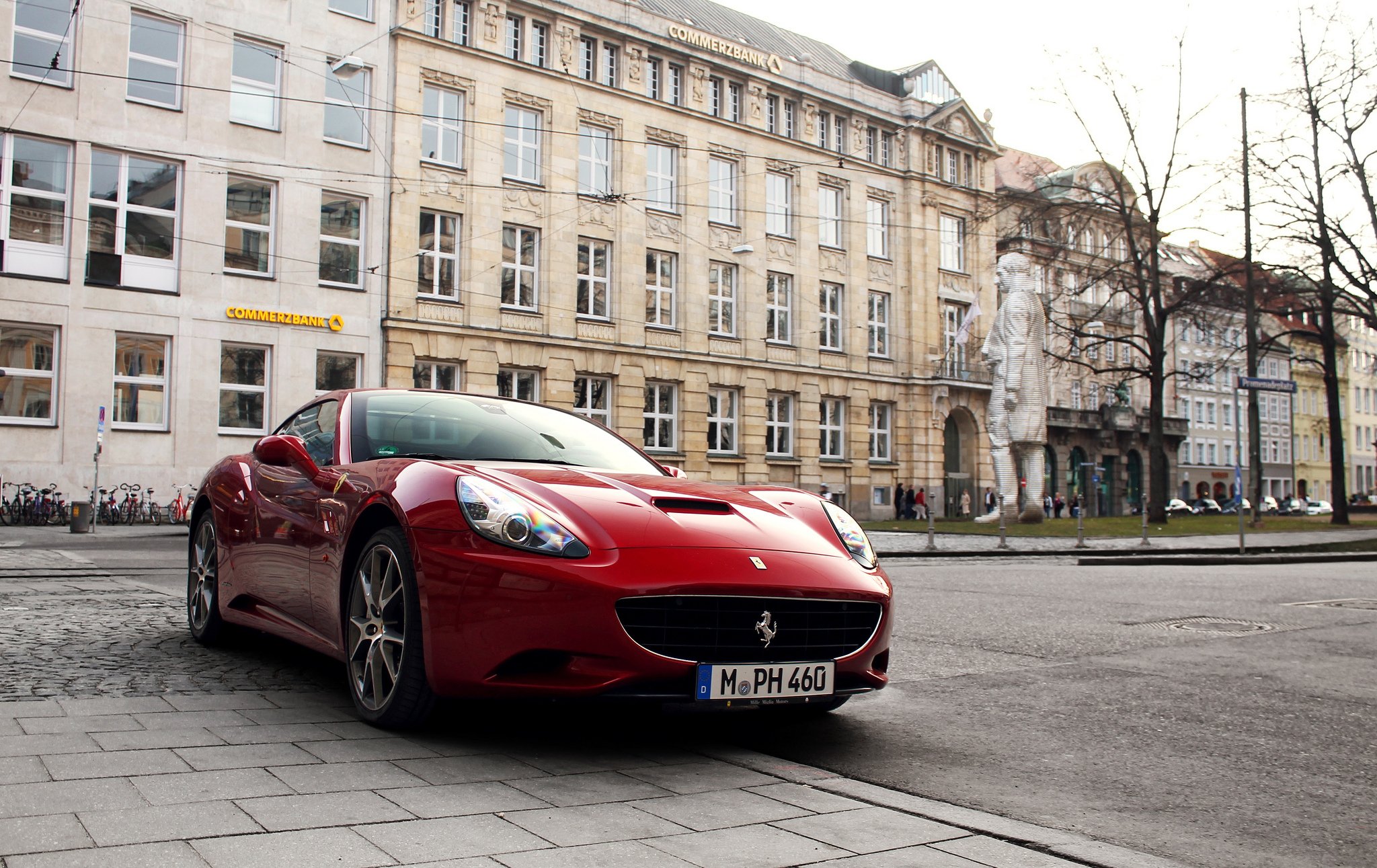 ferrari, California, Convertible, Supercars, Cars, Cabriolet, Italia, Red, Rouge, Rosso Wallpaper