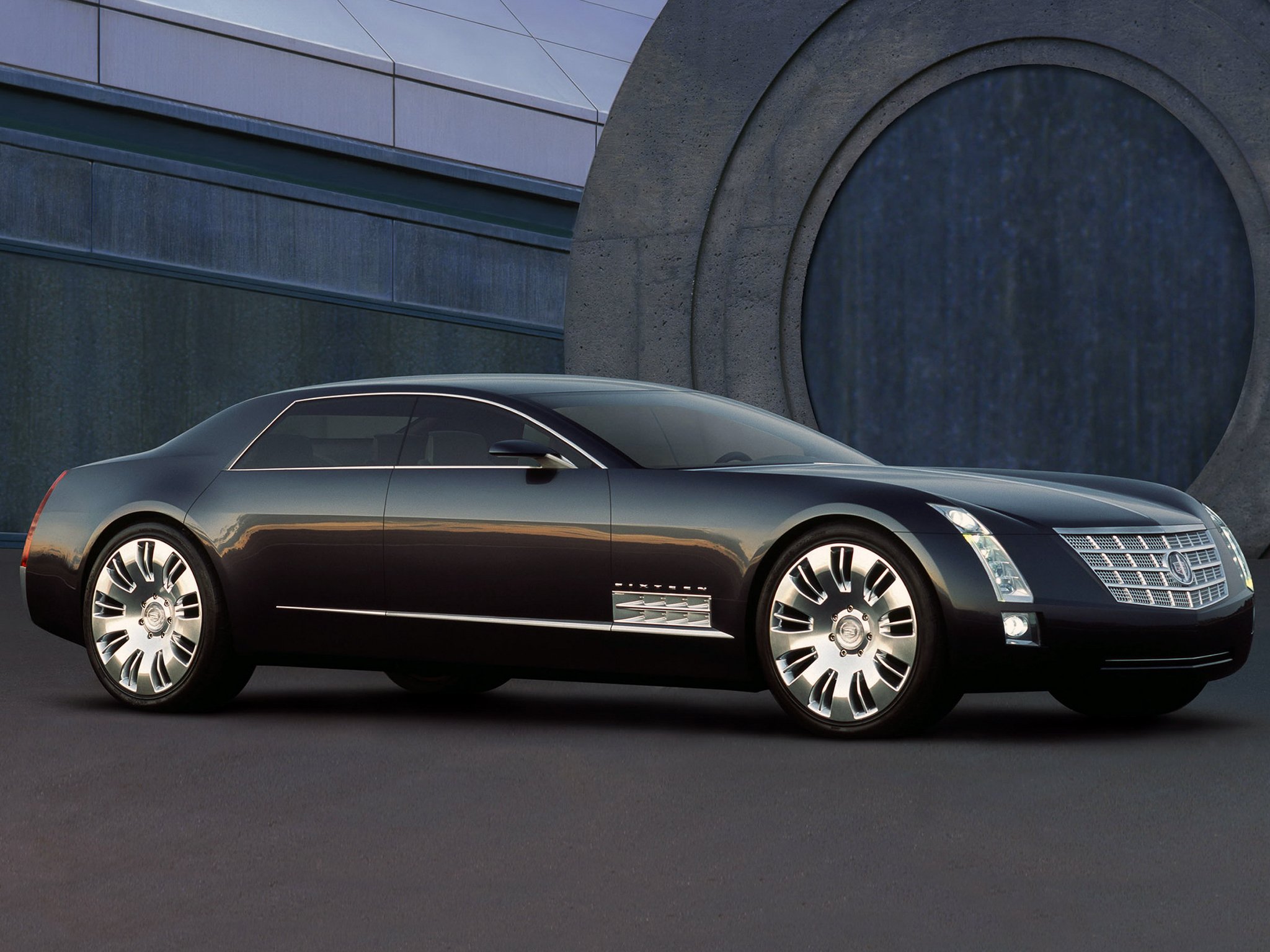 2003, Cadillac, Sixteen, Concept, Luxury Wallpaper