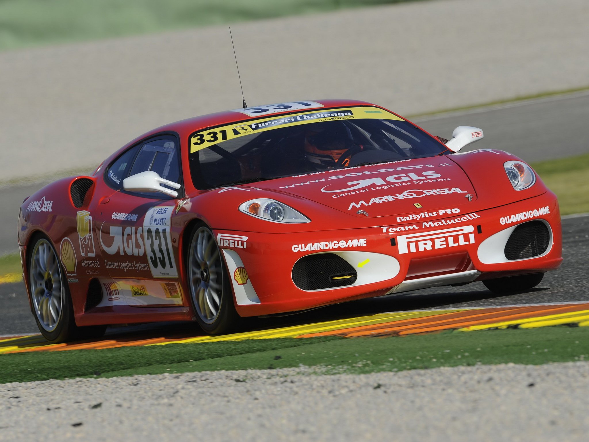 2005 09, Ferrari, F430, Challenge, Supercar, Race, Racing Wallpaper