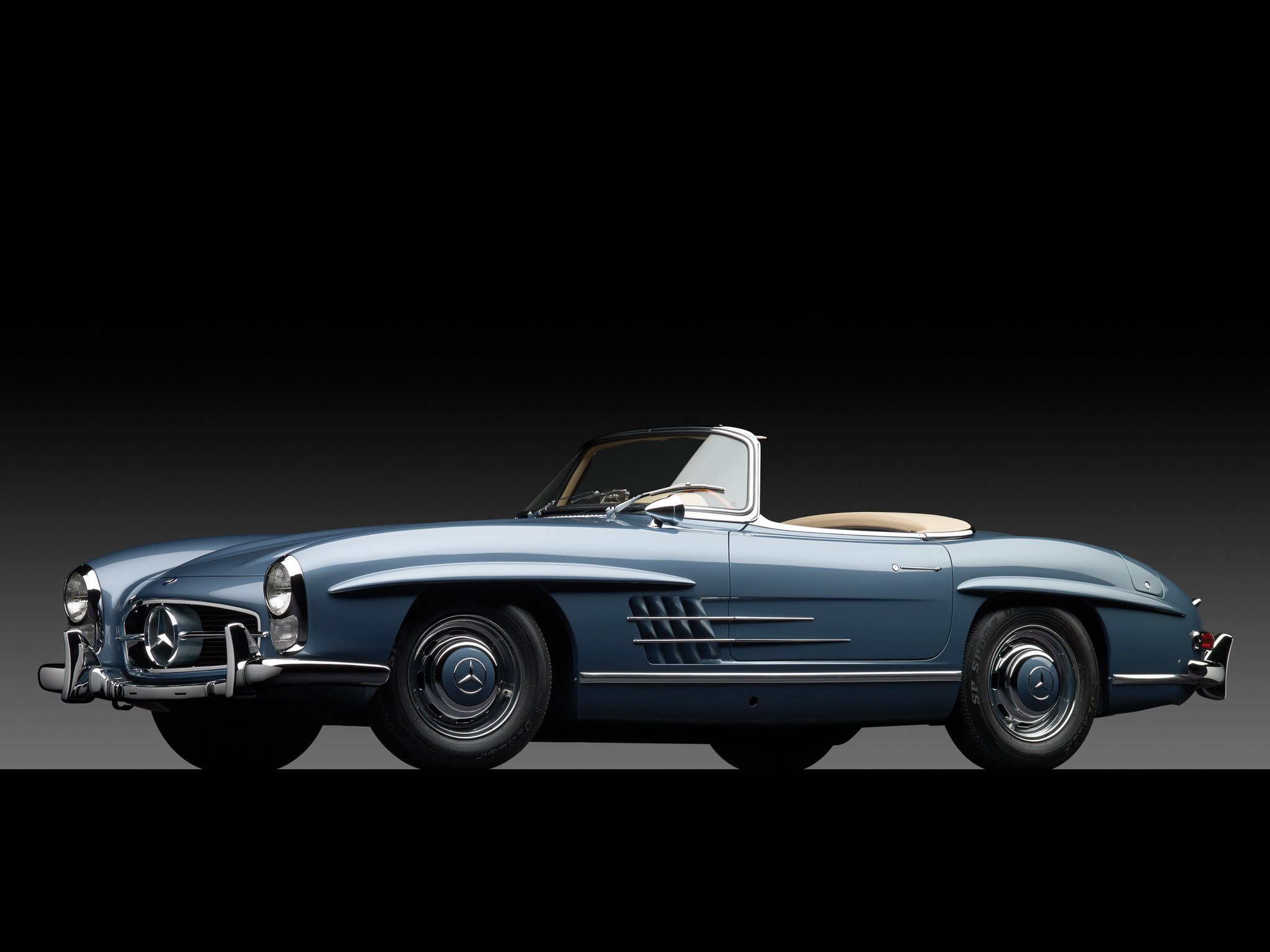 1957 63, Mercedes, Benz, 300sl, Us spec, W198,  ii, W198, 300 Wallpaper