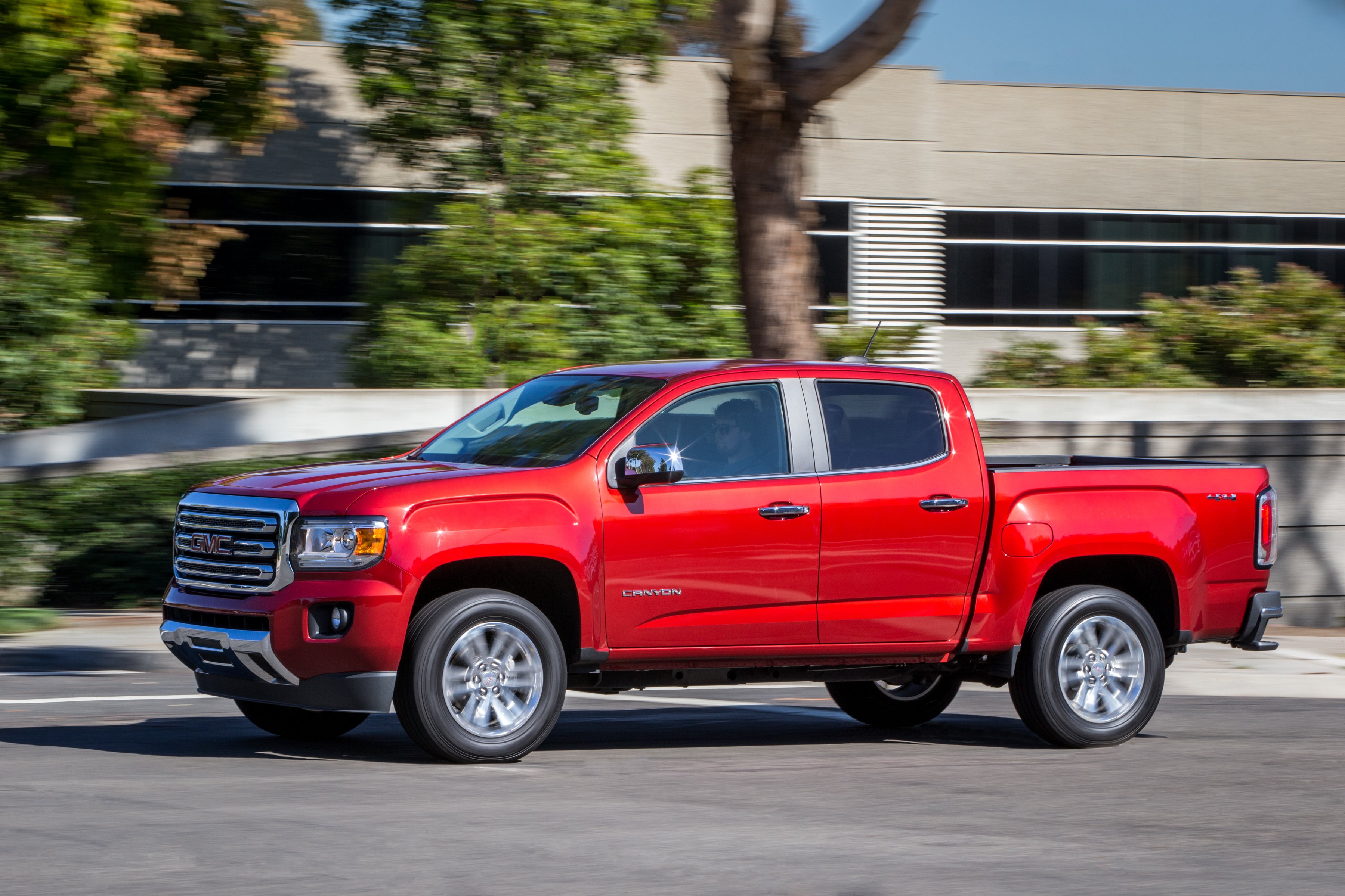 2015, Gmc, Canyon, Slt, Crew, Cab, Pickup Wallpaper