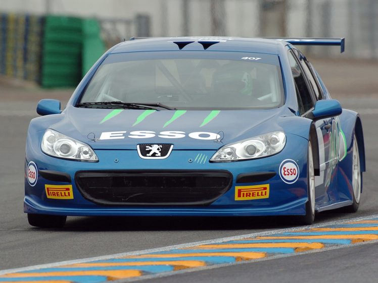 2005, Peugeot, 407, Silhouette, Race, Racing HD Wallpaper Desktop Background