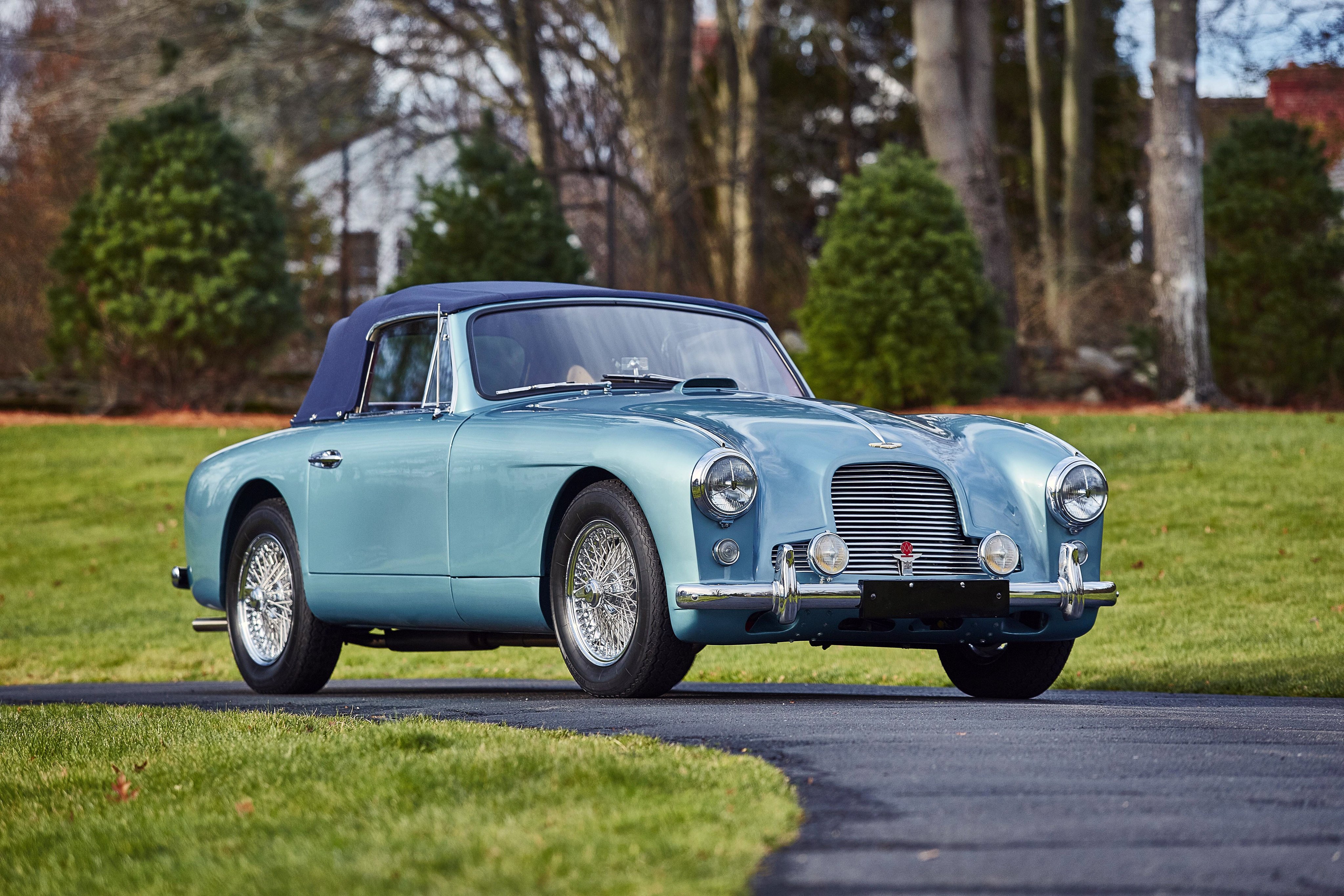 1955, Aston, Martin, Db24, Drophead, Coupe, Mulliner, Mkii, Retro Wallpaper