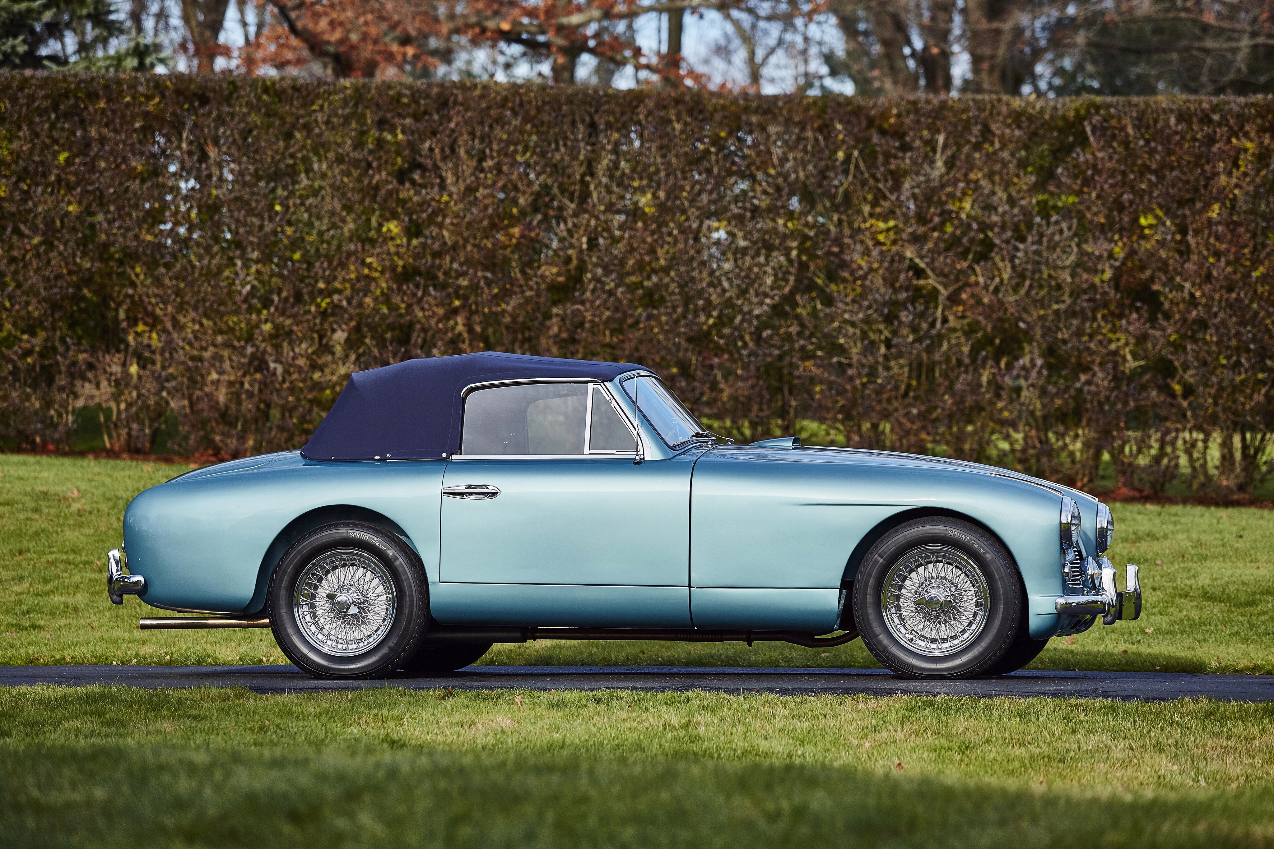 1955, Aston, Martin, Db24, Drophead, Coupe, Mulliner, Mkii, Retro Wallpaper