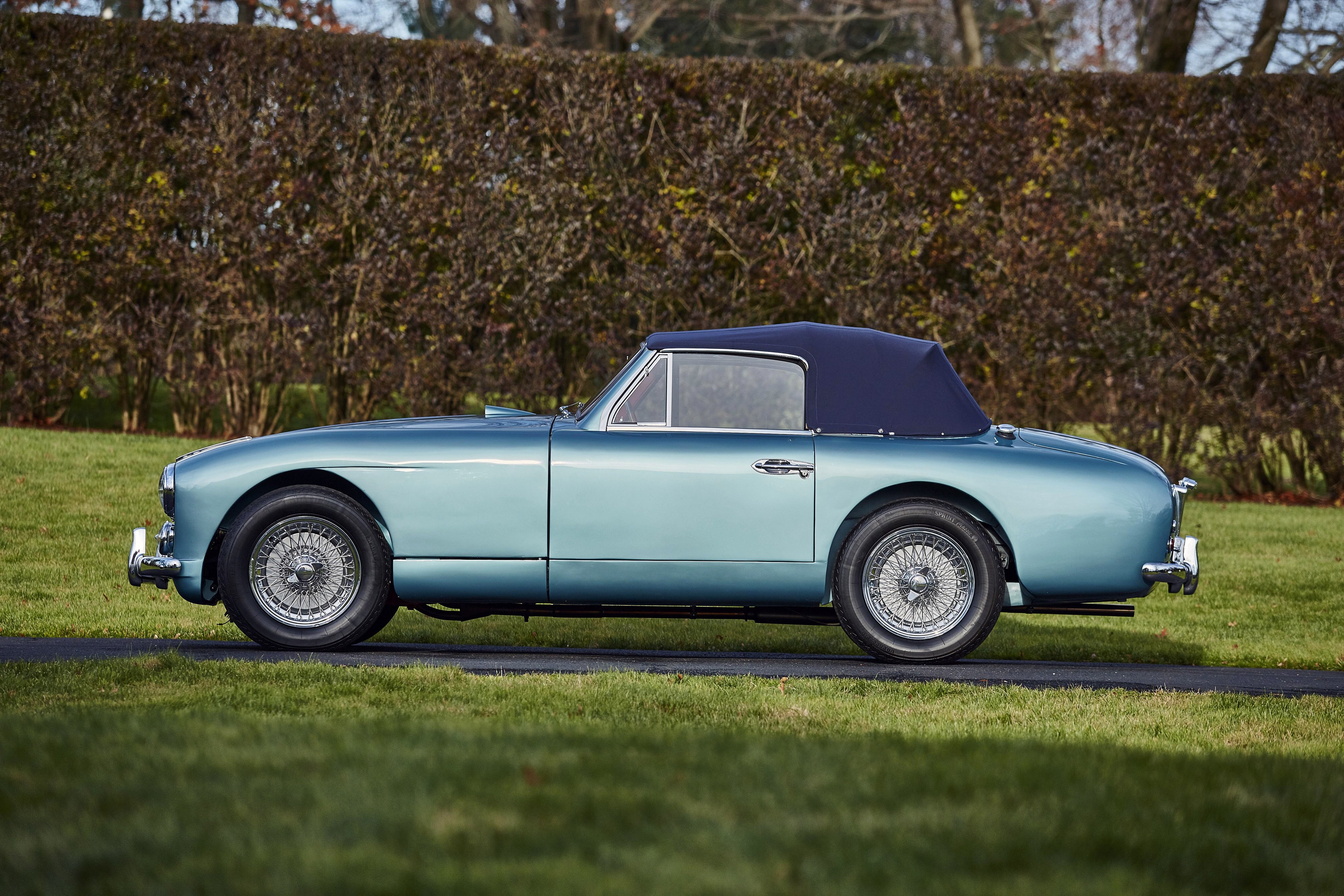 1955, Aston, Martin, Db24, Drophead, Coupe, Mulliner, Mkii, Retro Wallpaper