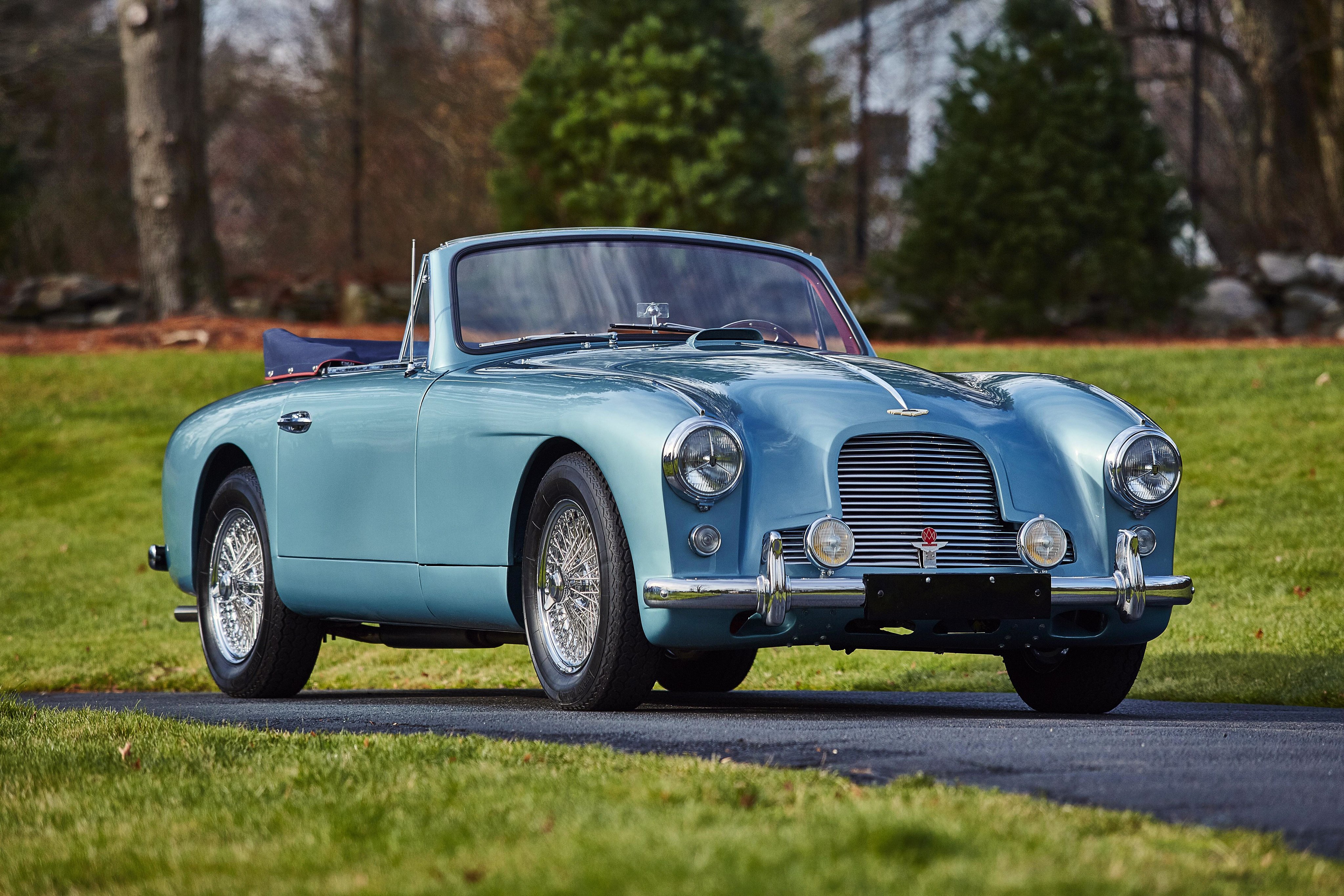 1955, Aston, Martin, Db24, Drophead, Coupe, Mulliner, Mkii, Retro Wallpaper