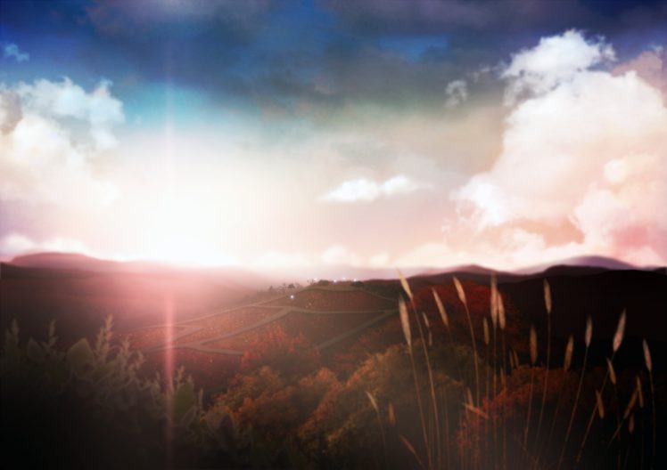 hono, Mochizuki, Original, Scenic, Landscapes, Sky, Clouds HD Wallpaper Desktop Background