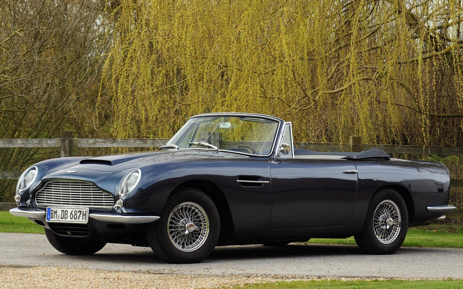 aston, Martin, Db6, Volante, 1965, Car Wallpaper