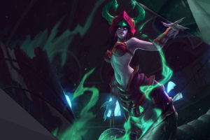 league, Of, Legends, Jade, Fang, Cassiopeia, Fantasy, Magic, Women, Females, Girls, Sexy, Babes, Eyes
