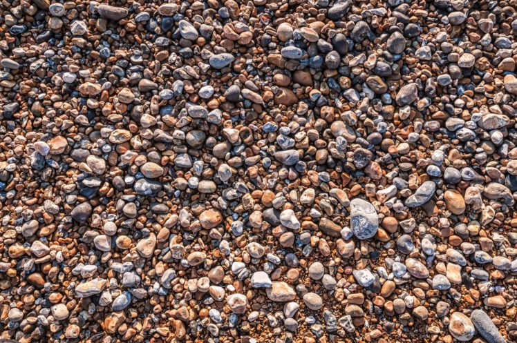 macro, Pebbles, Stones, Nature, Beach, Sea, Textures HD Wallpaper Desktop Background