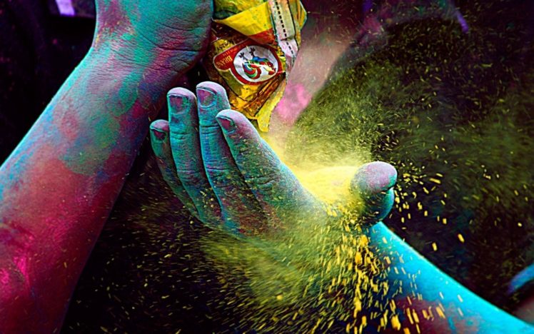 colored, Powder, Of, Holi, The, Festival, Of, Colors, India, Photos Wallpapers  HD / Desktop and Mobile Backgrounds