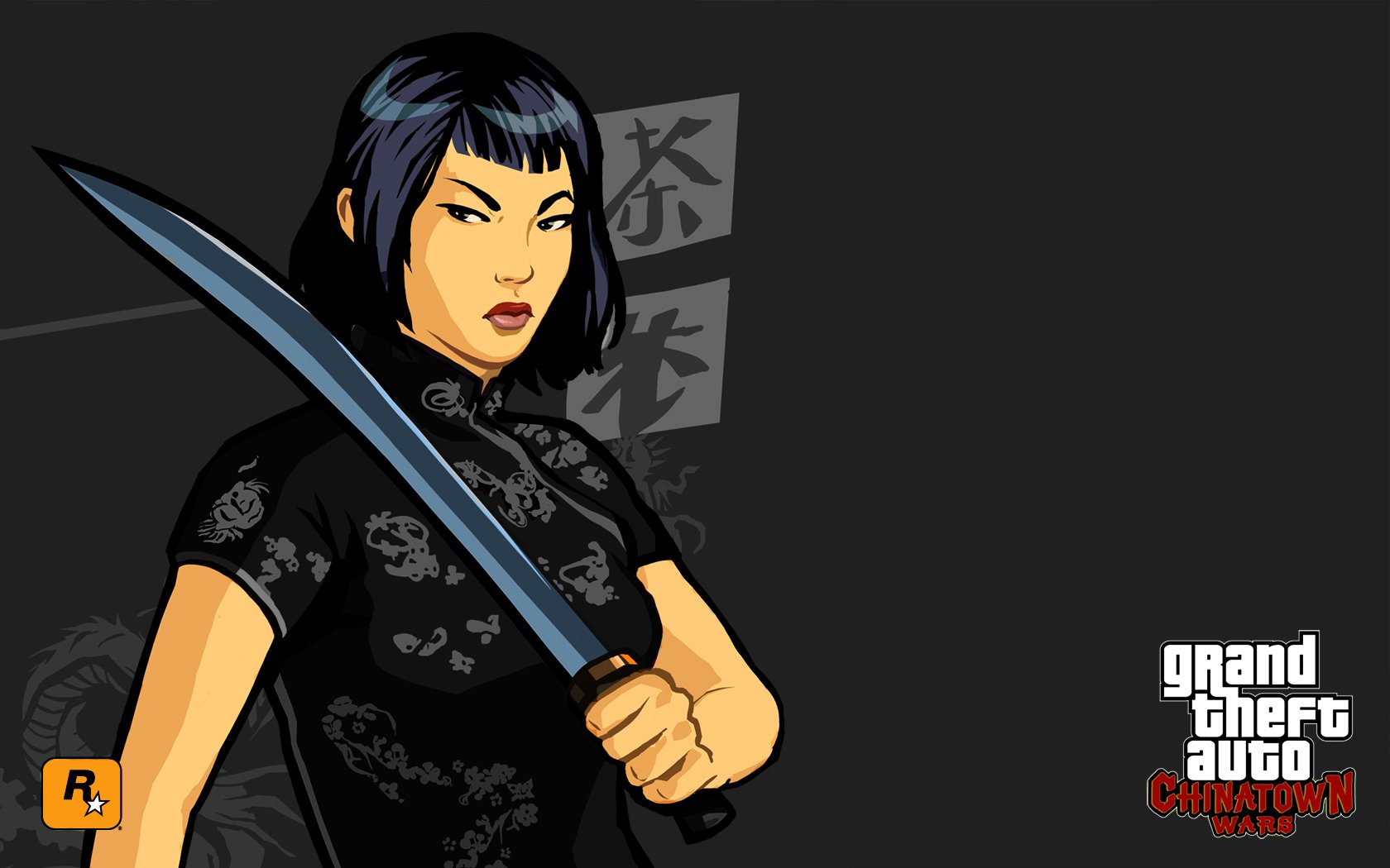 gta, Grand, Theft, Auto, Chinatown, Wars, Video, Game, Ling, Shan, Girl, Beauty Wallpaper