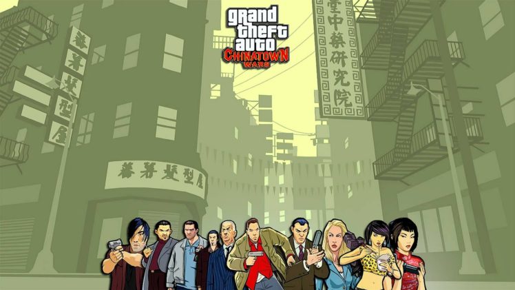 gta, Grand, Theft, Auto, Chinatown, Wars, Video, Game, Characters HD Wallpaper Desktop Background