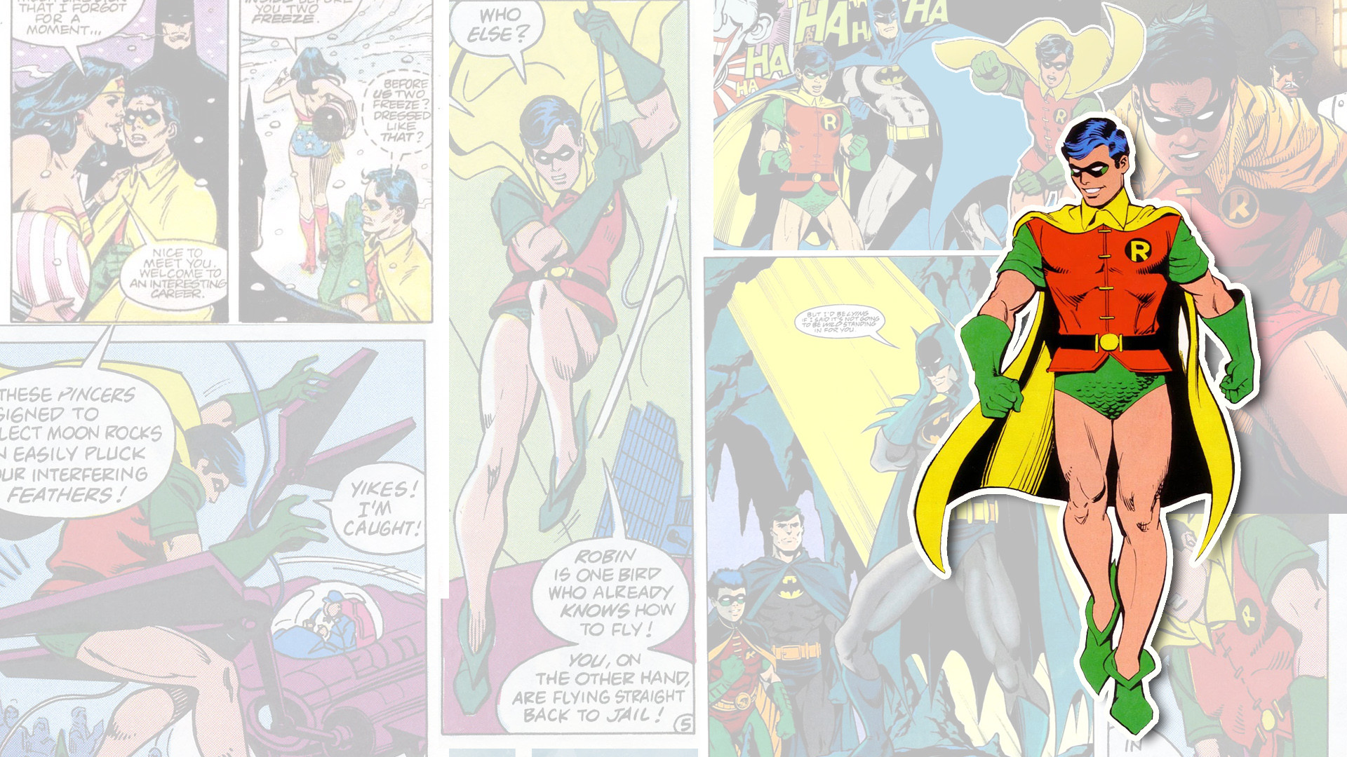 robin, Batman, Dc comics, Superhero Wallpaper