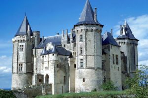 castles, France, Buildings, Saumur, Cities, Chateau