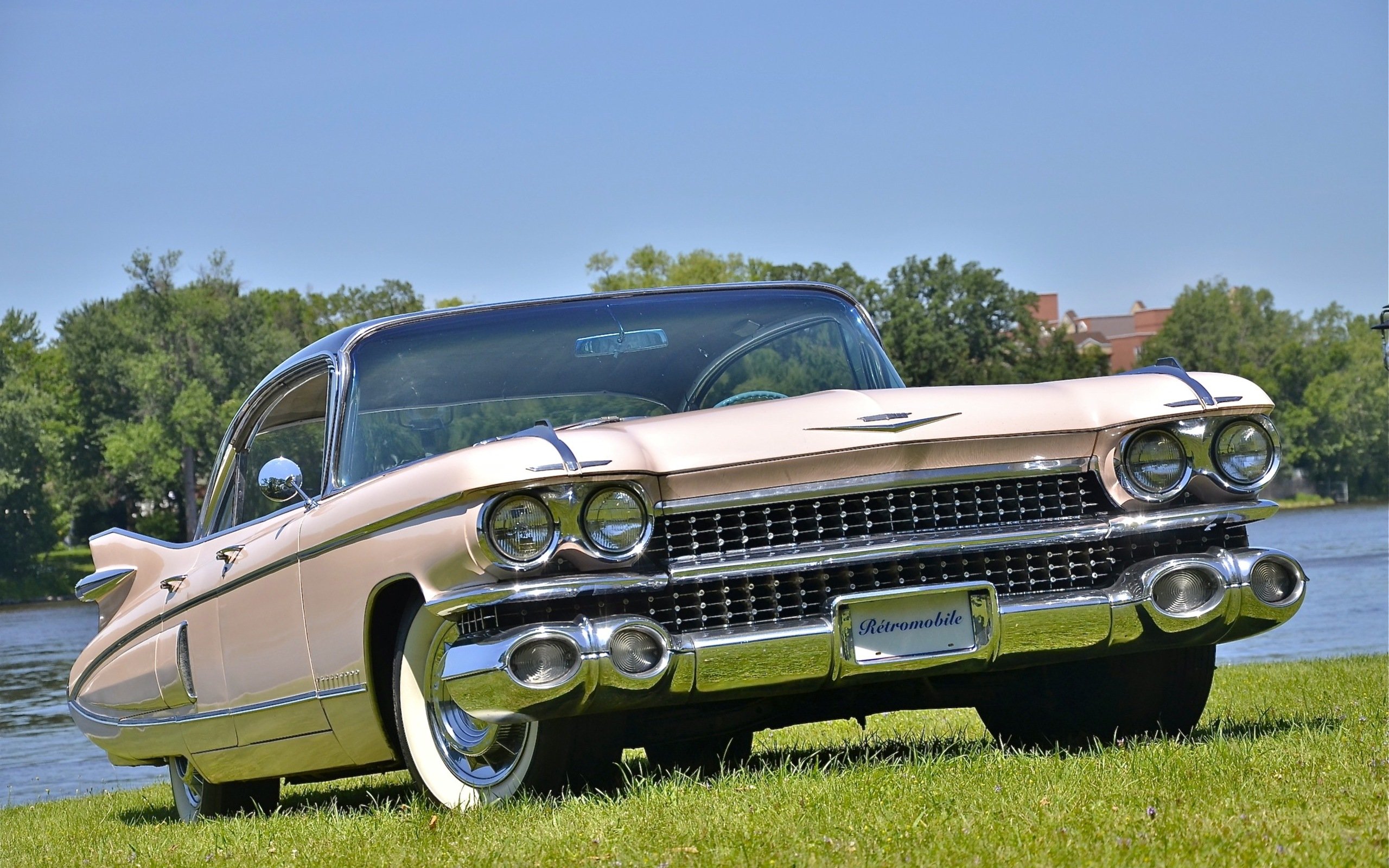 1959, Cadillac, Fleetwood, Luxury, Retro Wallpaper