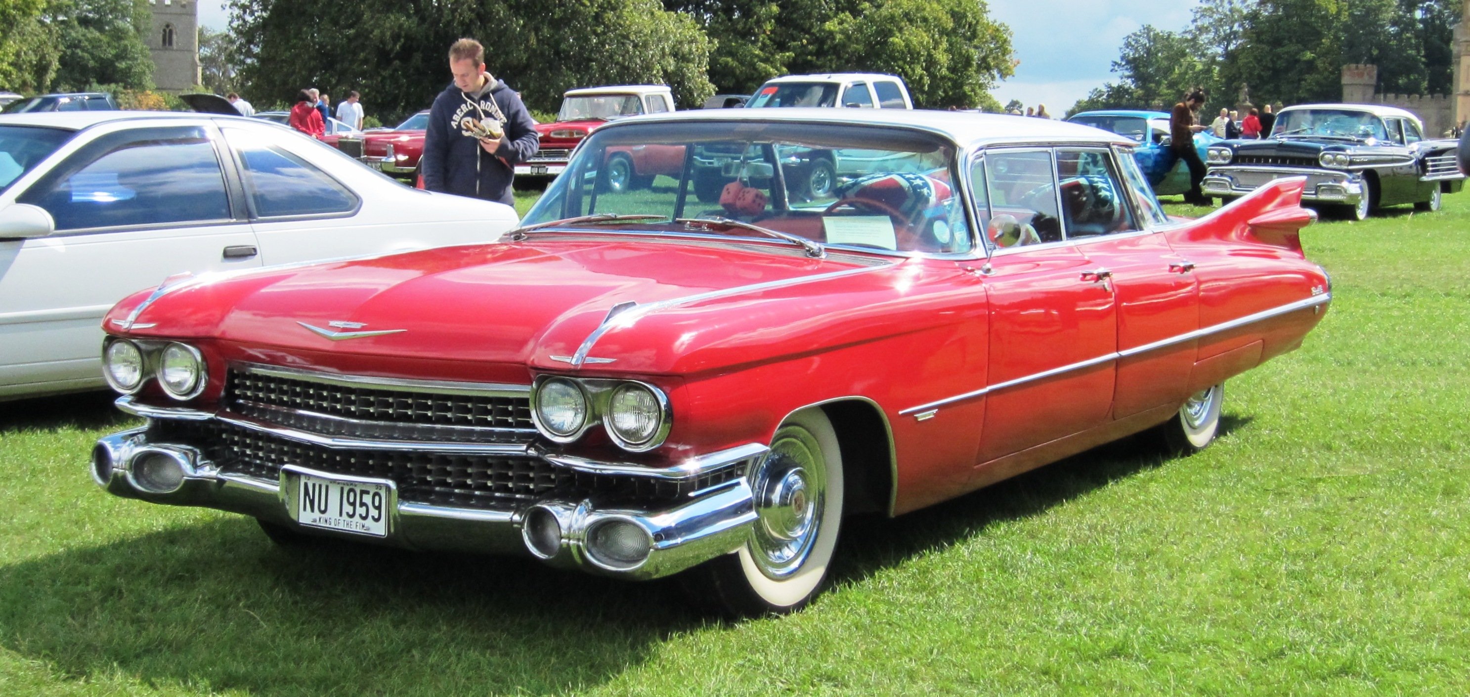 1959, Cadillac, Fleetwood, Luxury, Retro Wallpaper