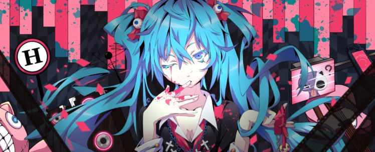 hatsune miku bleeding