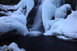 waterfall, Ice, Winter, Snow, Timelapse