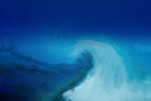 wave, Painting, Texture, Blue, Light, Blue, White, Ocean, Sea, Water, Storm