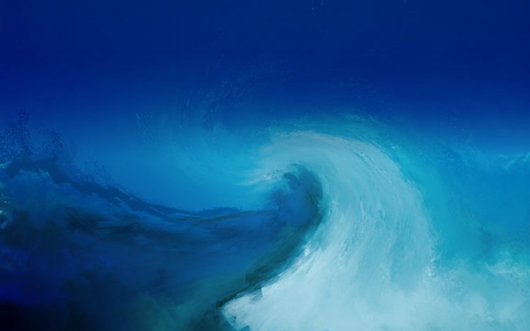 wave, Painting, Texture, Blue, Light, Blue, White, Ocean, Sea, Water, Storm HD Wallpaper Desktop Background