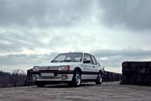 peugeot, 205, Gti, Cars, Coupe, French, Blanc, White