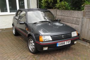 peugeot, 205, Gti, Cars, Coupe, French, Grey, Gris