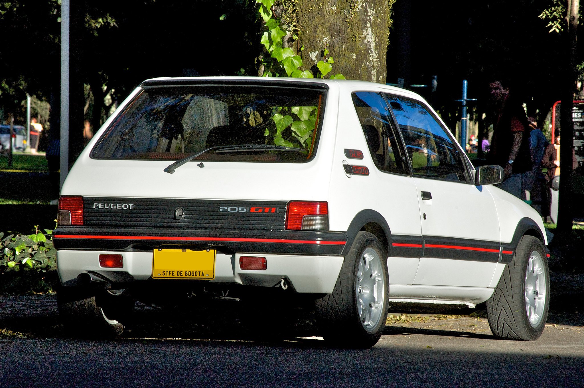 peugeot, 205, Gti, Cars, Coupe, French, Blanc, White Wallpaper