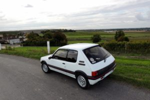 peugeot, 205, Gti, Cars, Coupe, French, Blanc, White