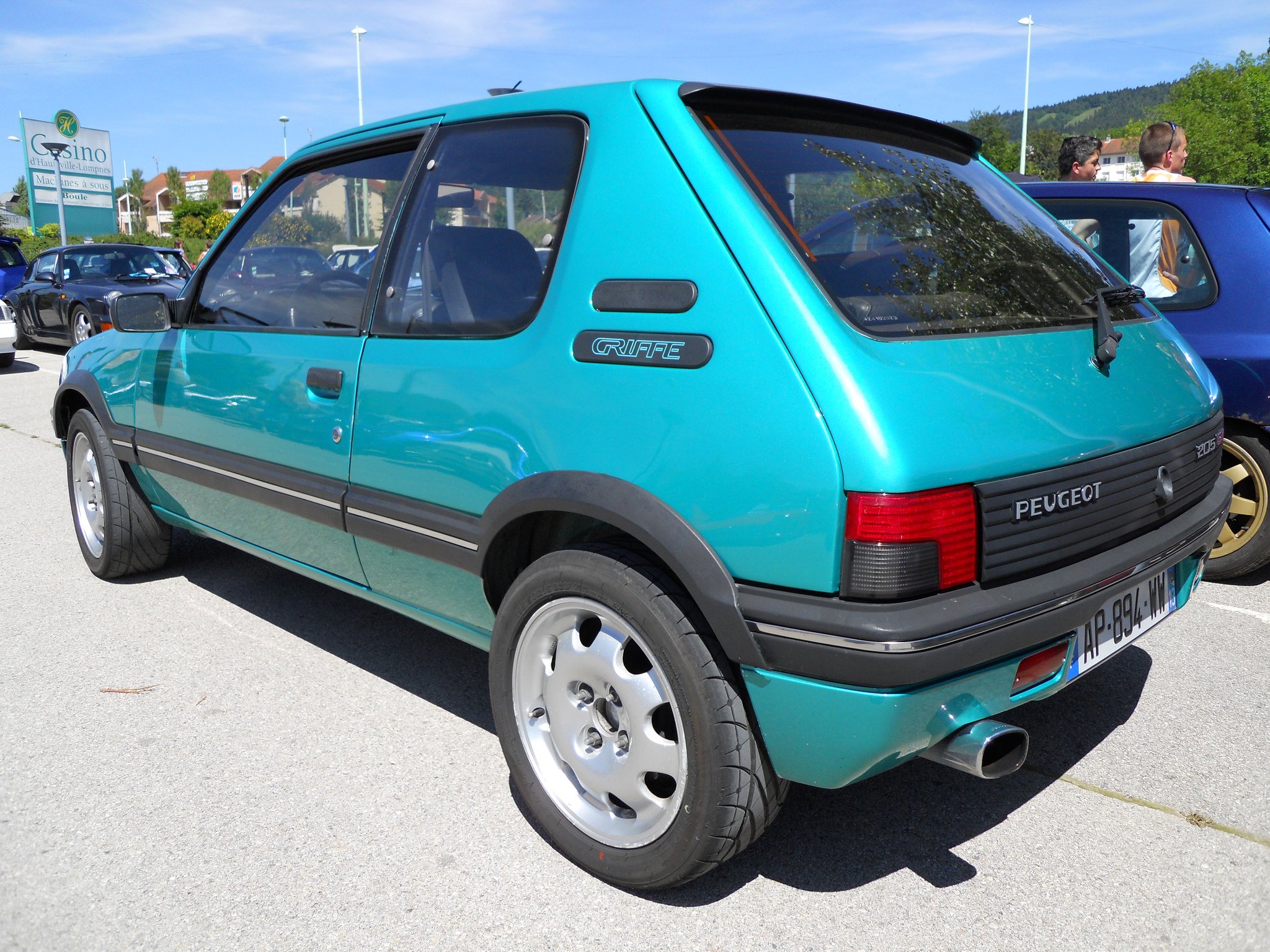 peugeot, 205, Gti, Cars, Coupe, French, Bleu, Blue Wallpaper