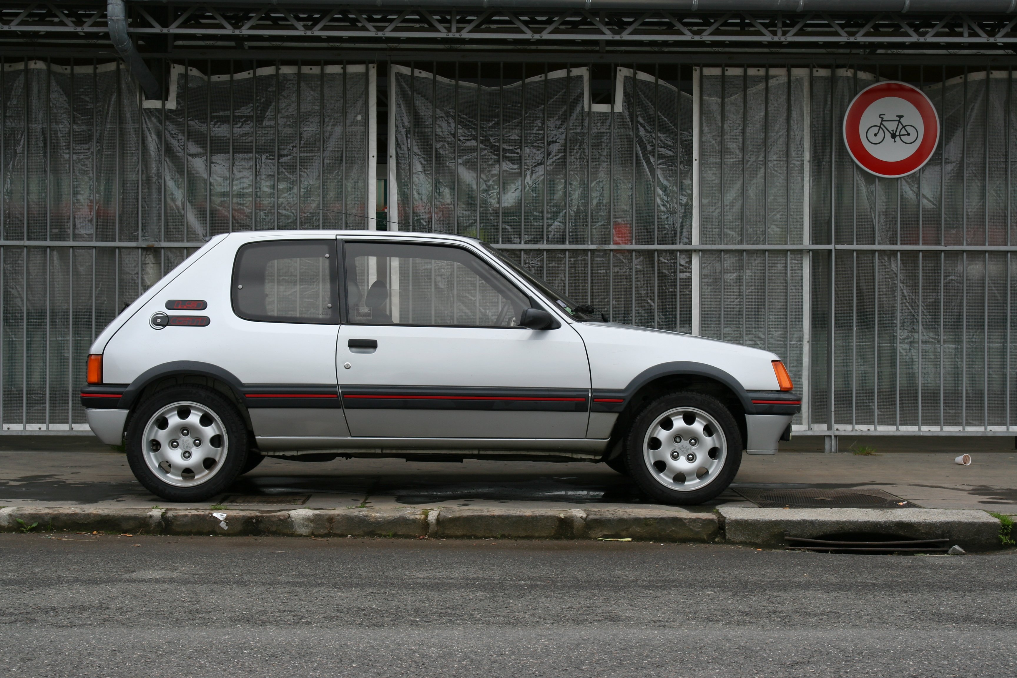 peugeot, 205, Gti, Cars, Coupe, French, Blanc, White Wallpaper