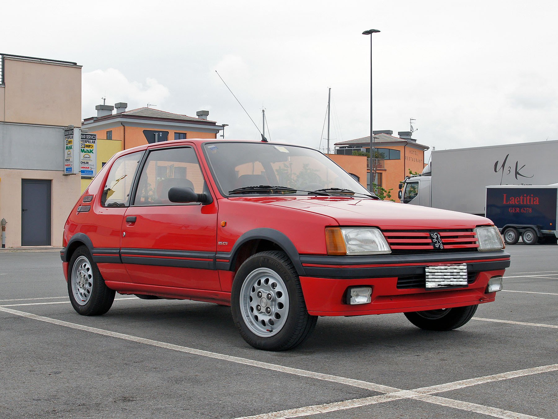 peugeot, 205, Gti, Cars, Coupe, French, Rouge, Red Wallpaper