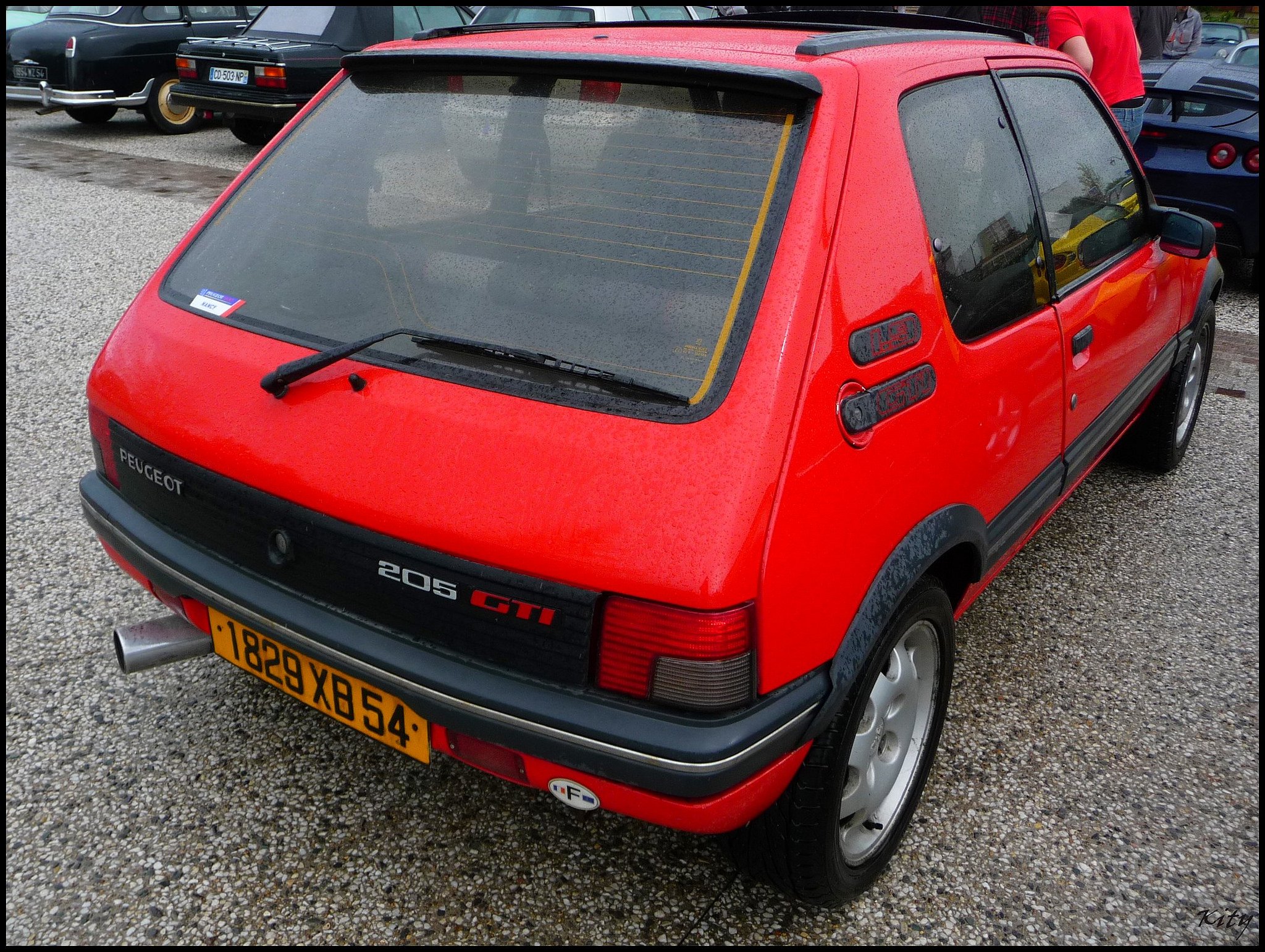 peugeot, 205, Gti, Cars, Coupe, French, Rouge, Red Wallpaper
