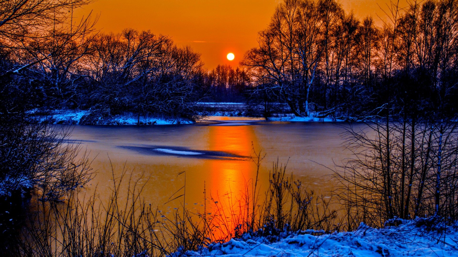 winter, Nature, Snow, Beautiful, Lovely, Landscape, Landscapes Wallpaper