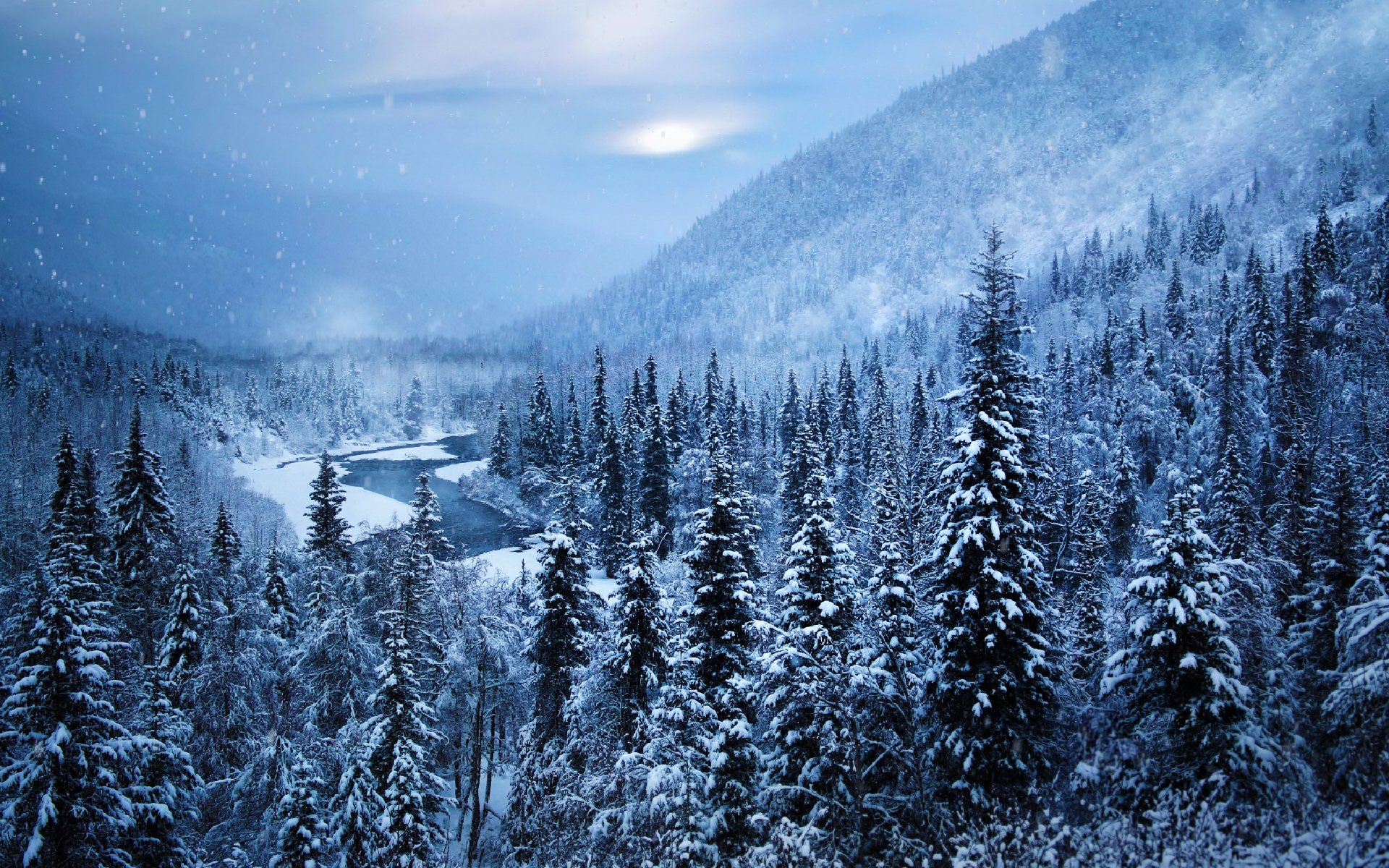 winter, Nature, Snow, Beautiful, Lovely, Landscape, Landscapes Wallpaper