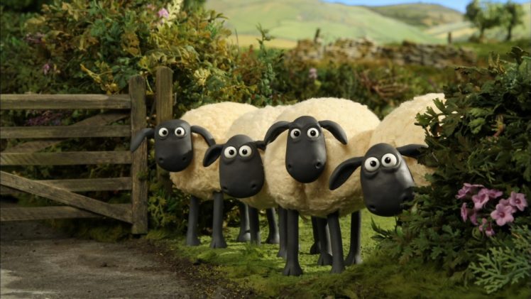 shaun the sheep, Animation, Family, Comedy, Shaun, Sheep, Adventure HD Wallpaper Desktop Background